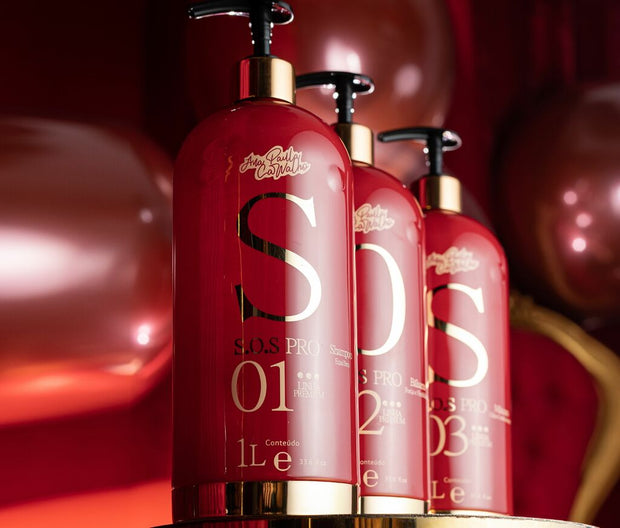 Ana Paula Carvalho | SOS Professional Treatment Kit | (3x) 1000 ml