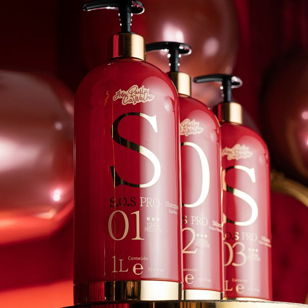 Ana Paula Carvalho | SOS Professional Treatment Kit | (3x) 1000 ml