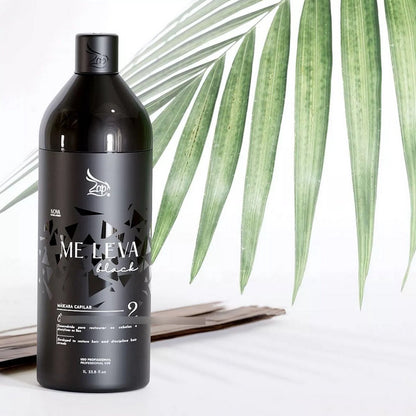 Zap Cosmetics | Me Leva Black & Detox Kit | Brazilian Keratin Treatment | (2x) 1000 ml