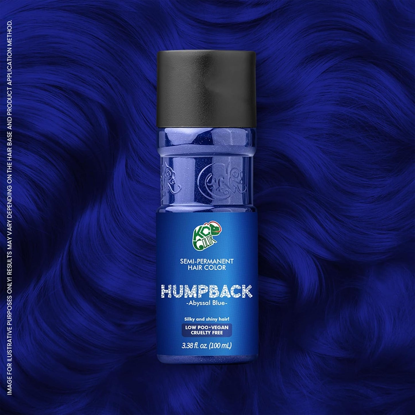 KC Color | Semi Permanent Hair Dye | Humpback (Abyssal Blue) | 150 ml