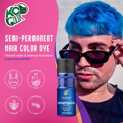 KC Color | Semi Permanent Hair Dye | Humpback (Abyssal Blue) | 150 ml