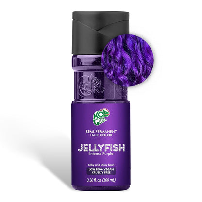 KC Color | Semi Permanent Hair Dye | Jellyfish (Intense Purple) | 150 ml