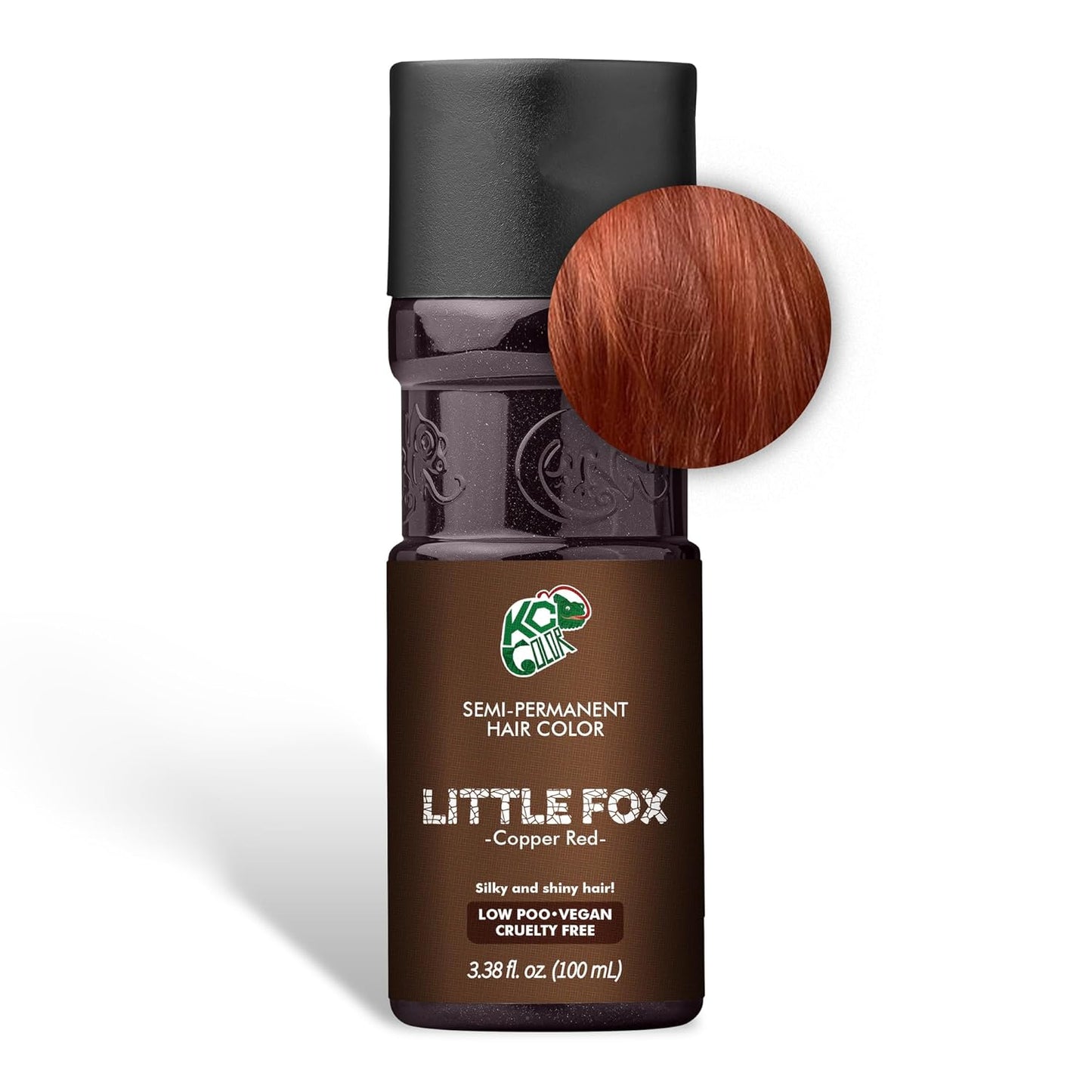 KC Color | Semi Permanent Hair Dye | Little Fox (Copper Red) | 150 ml