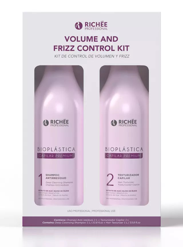 Richee Professional | طقم علاج الشعر بيو بلاستيكا كابيلار | (2x) 1000 مل
