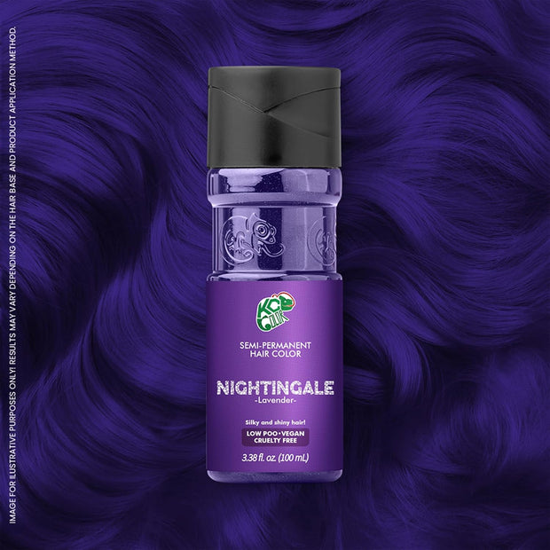 KC Color | Semi Permanent Hair Dye | Nightingale (Lavender) | 150 ml