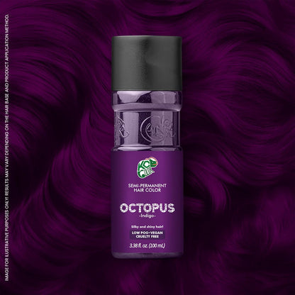 KC Color | Semi Permanent Hair Dye | Octopus (Indigo) | 150 ml