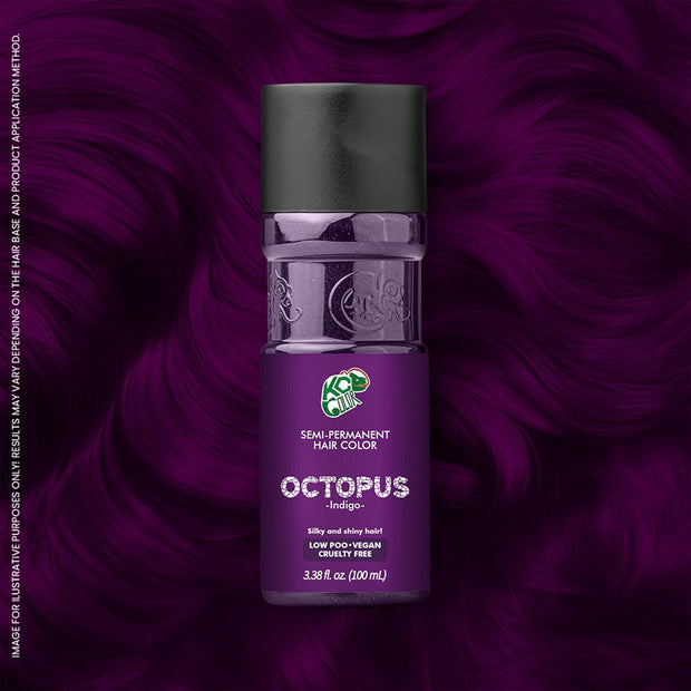 KC Color | Semi Permanent Hair Dye | Octopus (Indigo) | 150 ml