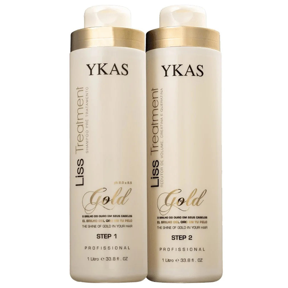 Ykas | Gold Capillary Realignment Kit | (2x) 1000 ml