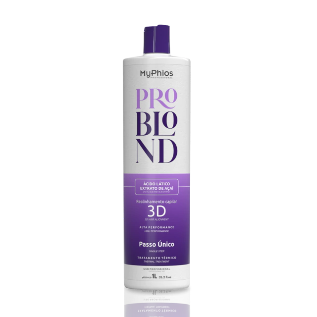 MyPhios | Pro Blond 3D Hair Alignment | Single Step Thermal Treatment | 1000 ml