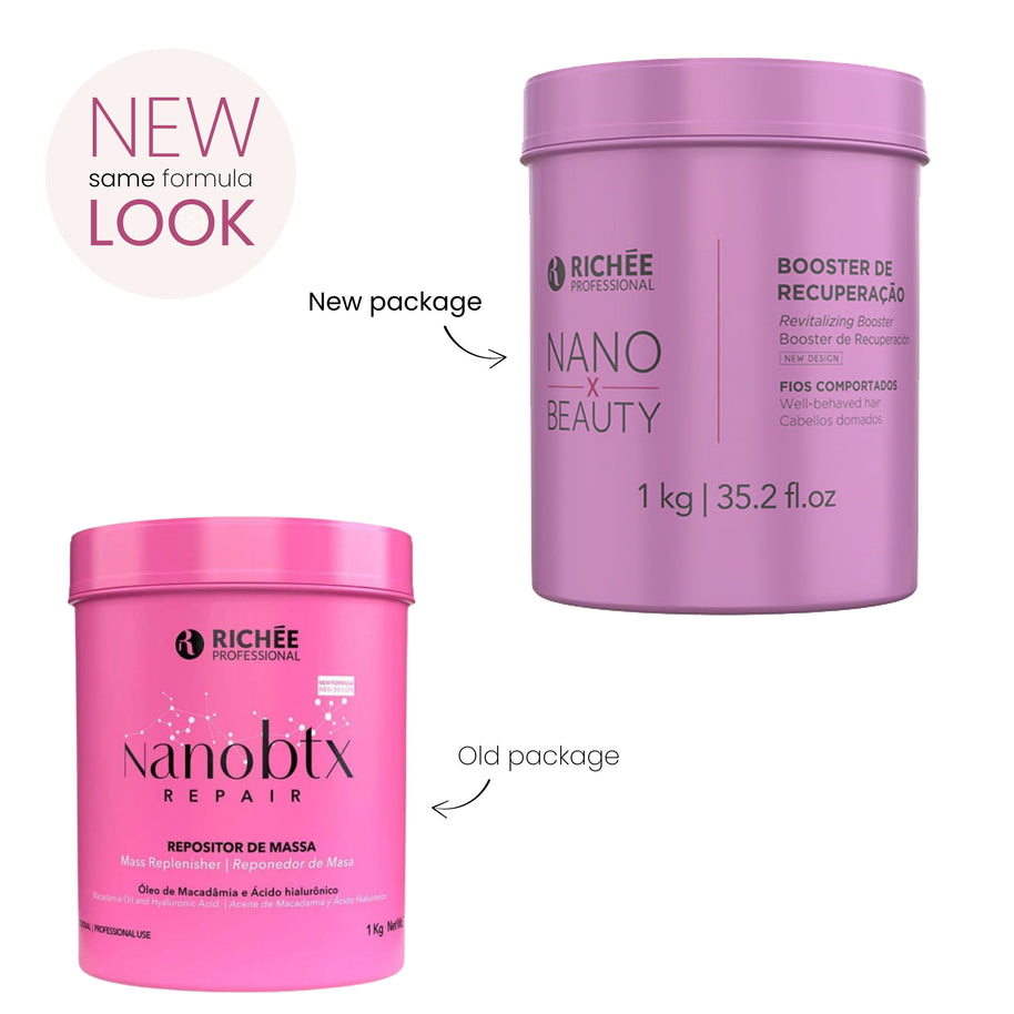 Richee Professional | NanoBTX Repair | Thermo Activated Mass Replenisher | 1000 gr