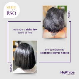 MyPhios | Muito Mais Liso Kit | Shampoo, Conditioner, Mask, Finish Spray