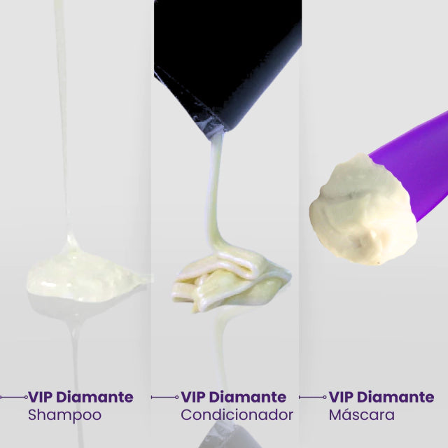 MyPhios | VIP Diamante Kit | Shampoo, Conditioner, Mask, Leave-in Finisher