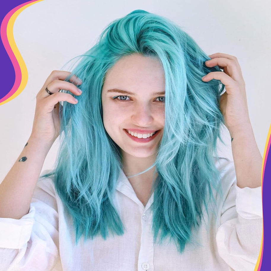 KC Color | Semi Permanent Hair Dye | Blue Dacnis (Turquoise) | 150 ml