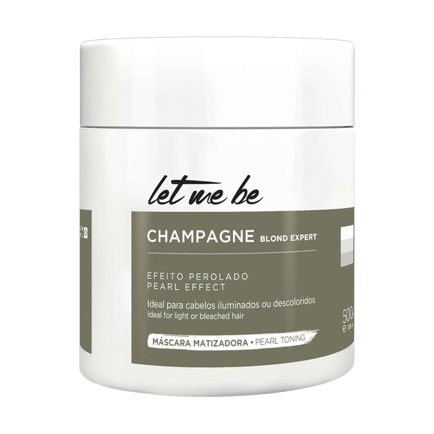 Let Me Be | Champagne Blond Expert Hair Mask | Pearl Toning | 500 gr