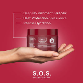Felps Professional | S.O.S. Recovery Mask | Reconstruction Hair Mask | 300 gr