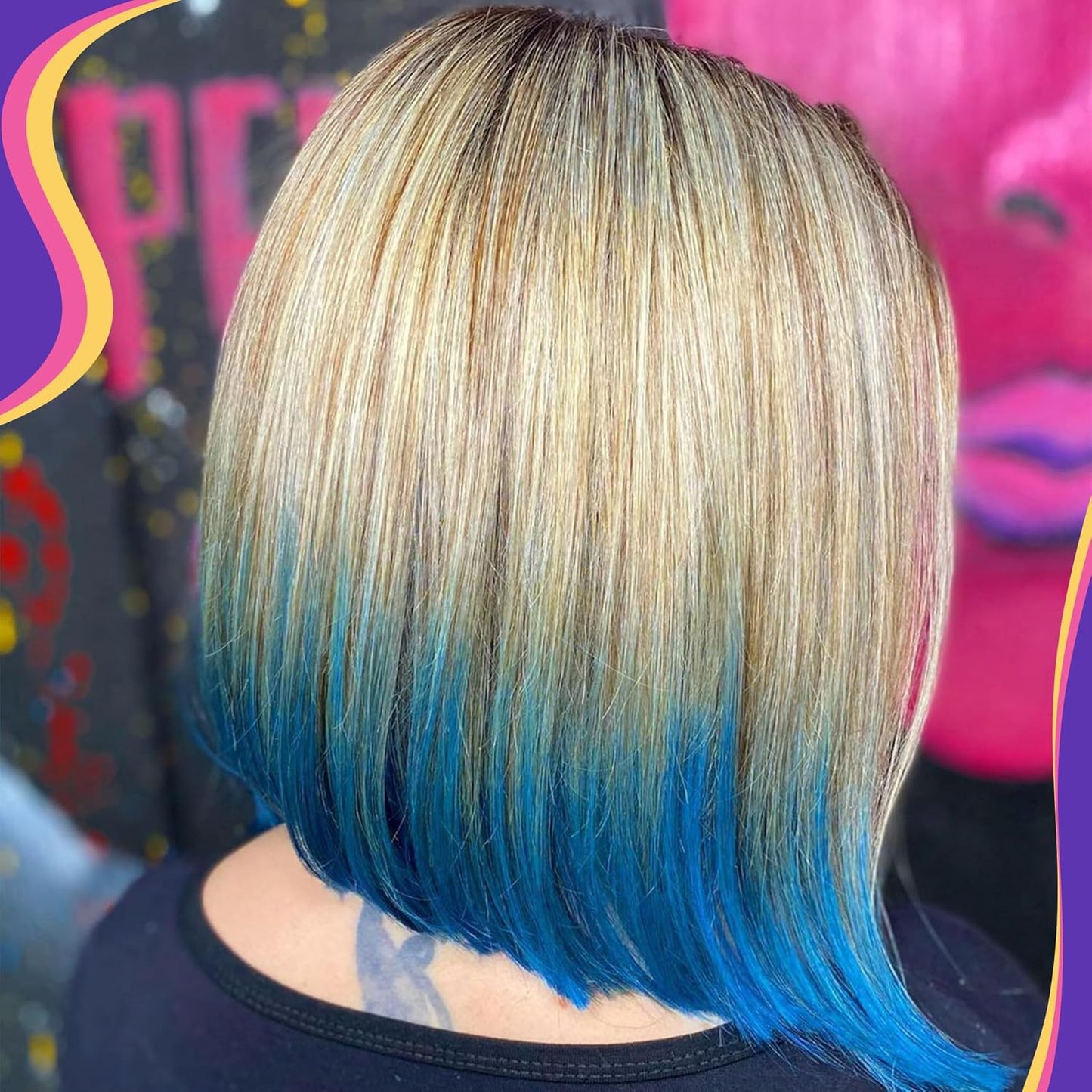 KC Color | Semi Permanent Hair Dye | Blue Macaw (Royal Blue) | 150 ml