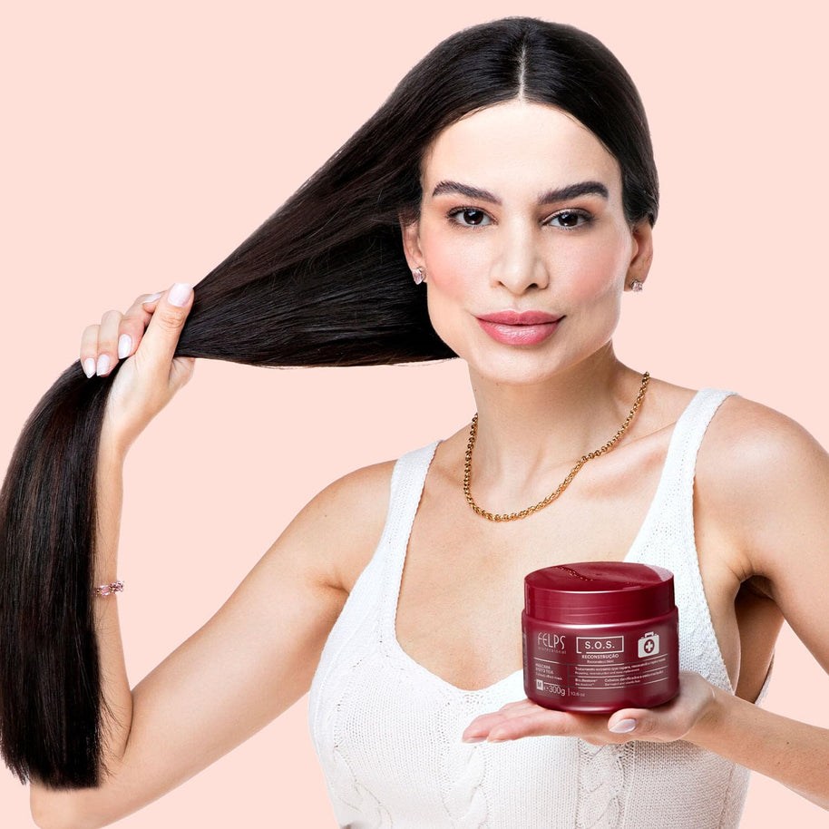 Felps Professional | S.O.S. Recovery Mask | Reconstruction Hair Mask | 300 gr