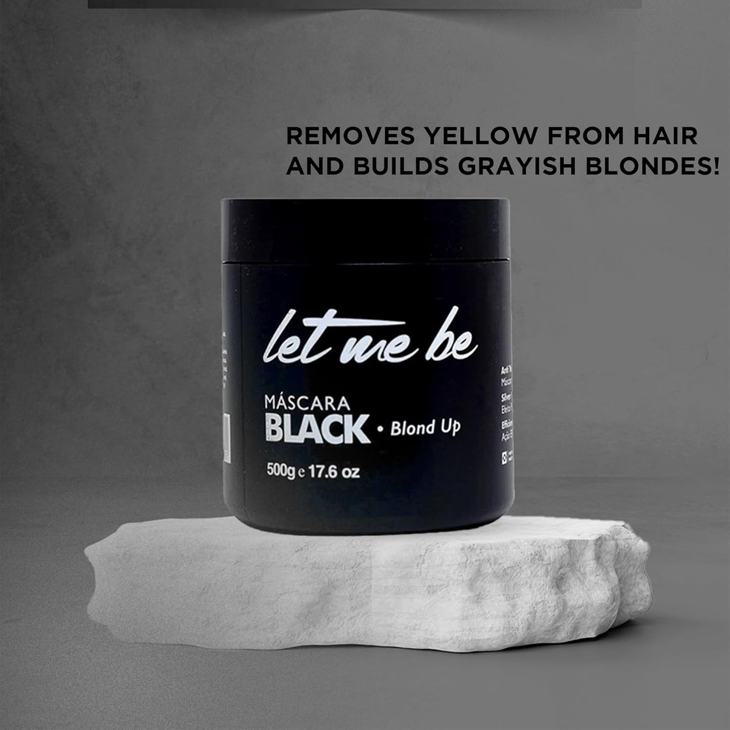 Let Me Be | Black Blond Expert Mask | Gray Effect | 500 gr