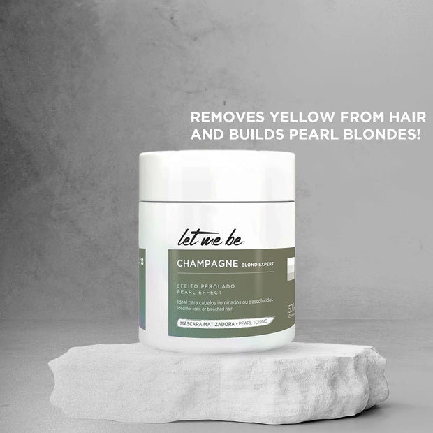 Let Me Be | Champagne Blond Expert Hair Mask | Pearl Toning | 500 gr