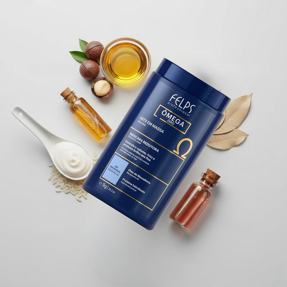 Felps Professional | Omega Zero XBTX | Smoothing Hair Mask | 1000 gr