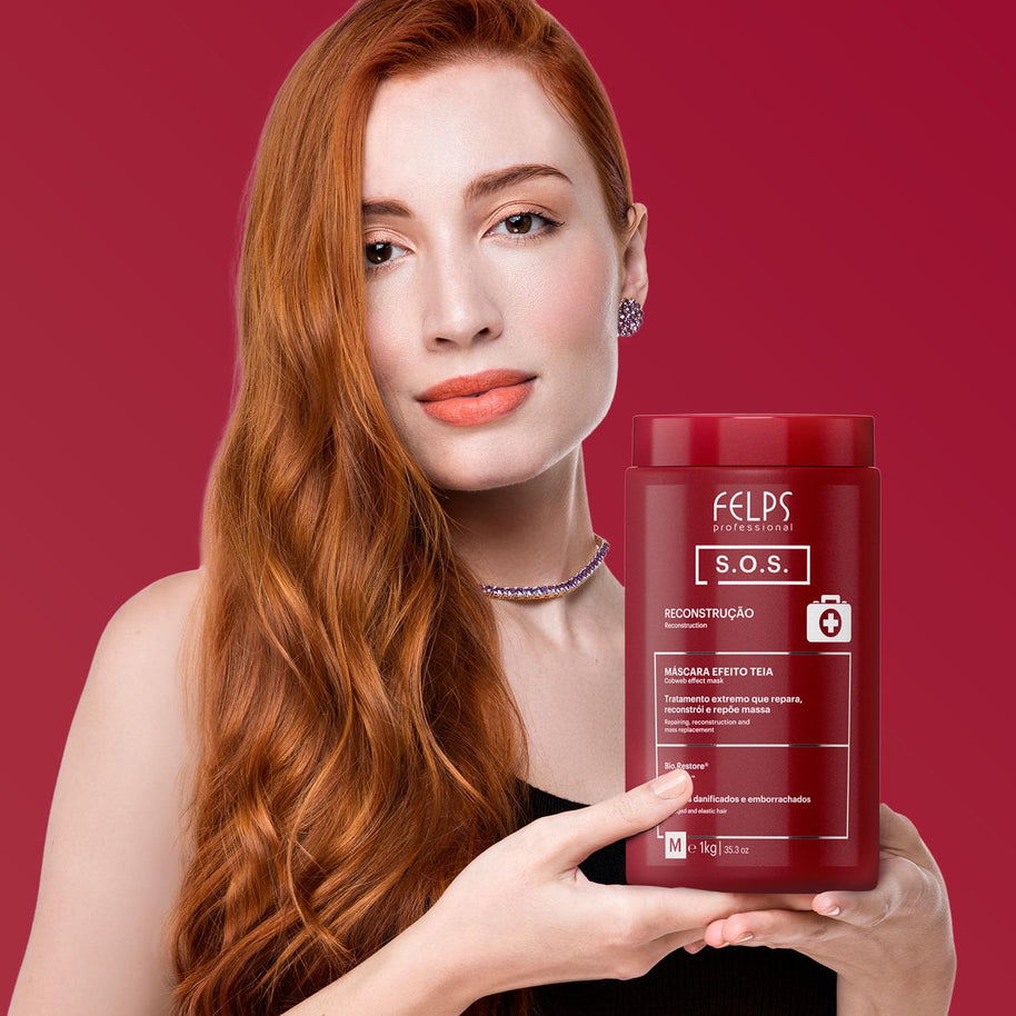 Felps Professional | S.O.S. Recovery Mask | Reconstruction Hair Mask | 1000 gr