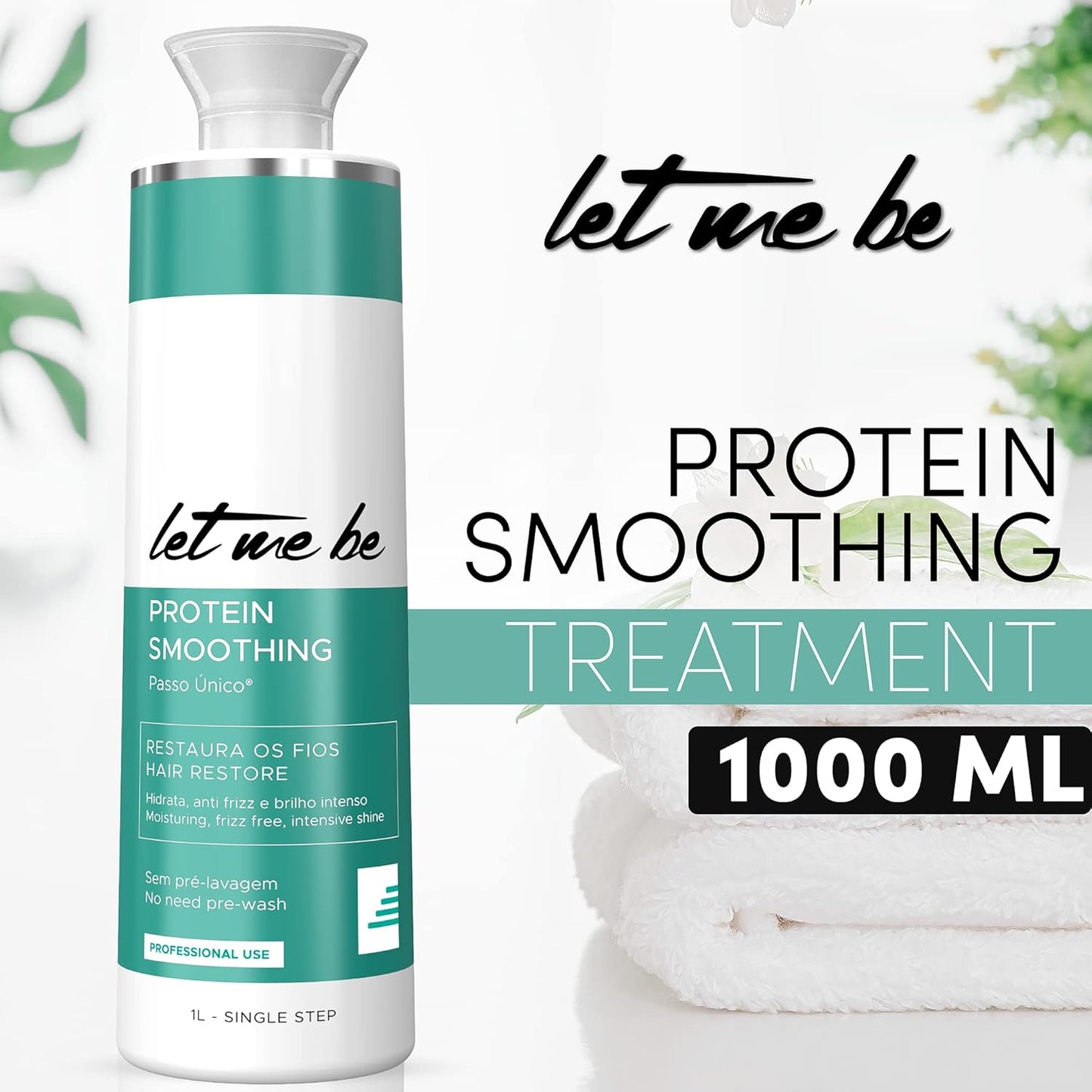 Let Me Be | Protein Smoothing Treatment | Progressive Brush | 1000 ml