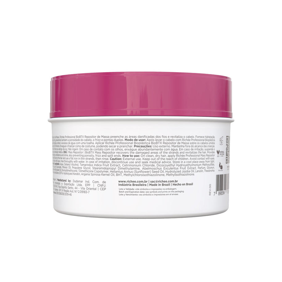 Richee Professional | Bioplastica BioBTX Ristrutturante Massivo | 250 gr