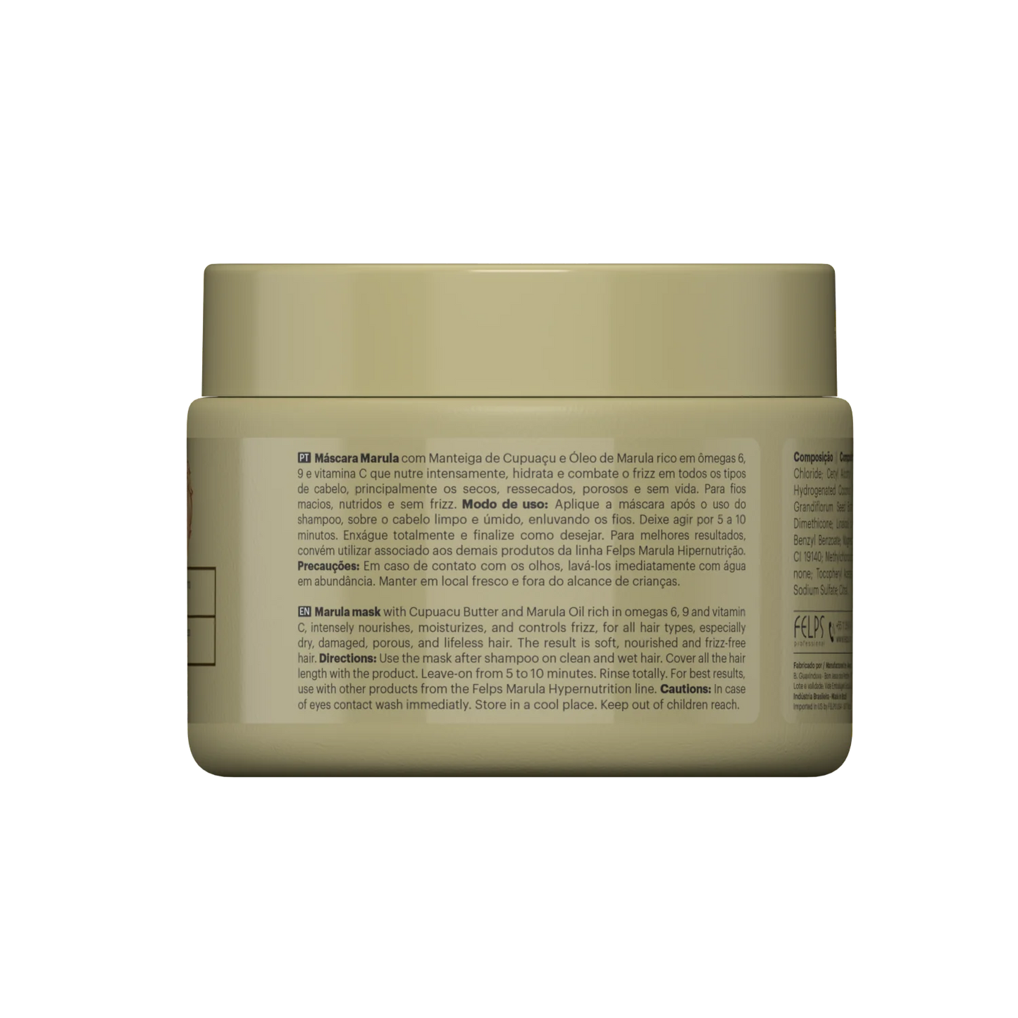 Felps Professional | Marula Hair Mask | Dry And Damaged Hair | 300 gr