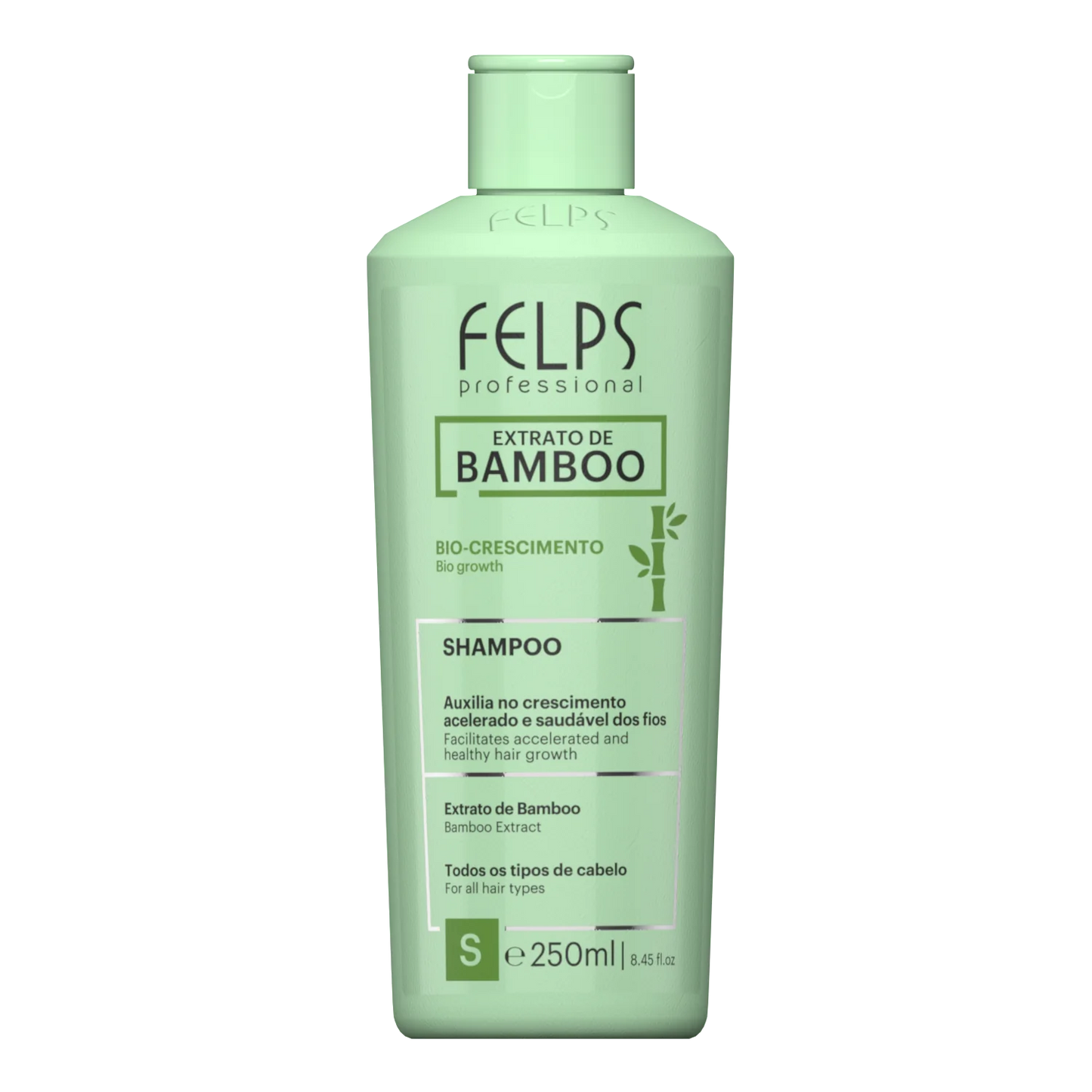 Felps Professional | Bamboo Extract Shampoo | For All Hair Types | 250 ml