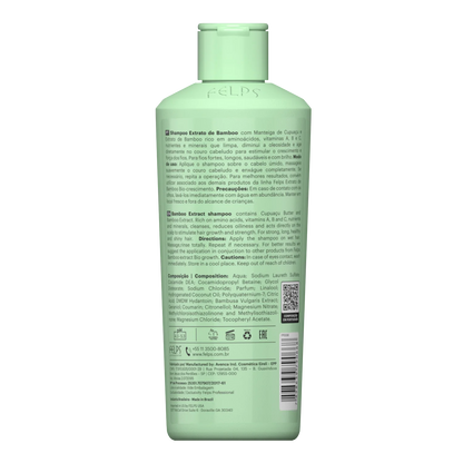 Felps Professional | Bamboo Extract Shampoo | For All Hair Types | 250 ml