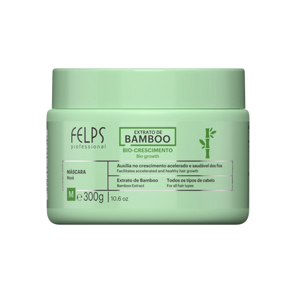 Felps Professional | Bamboo Extract Shampoo, Conditioner & Mask Kit | For All Hair Types