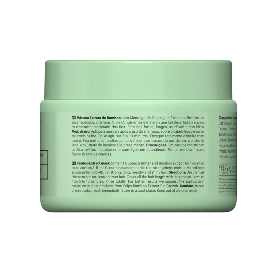 Felps Professional | Bamboo Extract Shampoo, Conditioner & Mask Kit | For All Hair Types