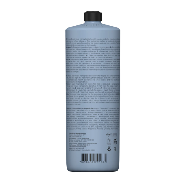 Felps Professional | Omega Zero Nanoplastia Sensitive | 500 ml