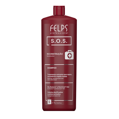 Felps Professional | S.O.S. Recovery Shampoo & Conditioner | Damaged Hair | (2x) 1000 ml