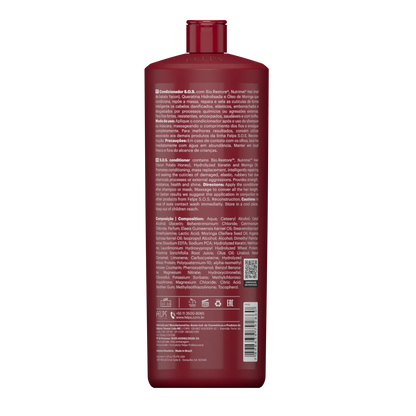 Felps Professional | S.O.S. Reconstruction Conditioner | Damaged Hair | 1000 ml