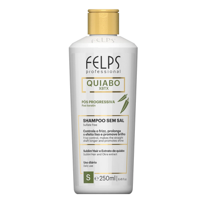 Felps Professional | Quiabo XBTX Post Keratin Shampoo & Conditioner Set | (2x) 250 ml