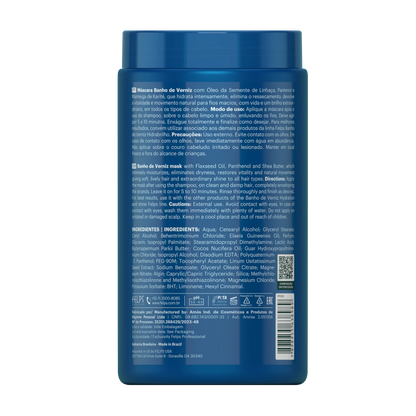 Felps Professional | Banho De Verniz | Hydrating Hair Mask | 1000 gr