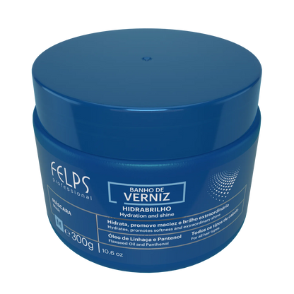 Felps Professional | Banho De Verniz | Hydrating Hair Mask | 300 gr