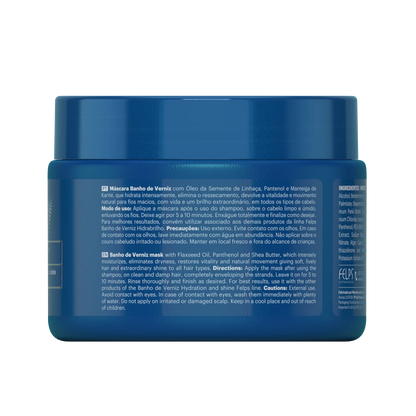 Felps Professional | Banho De Verniz | Hydrating Hair Mask | 300 gr