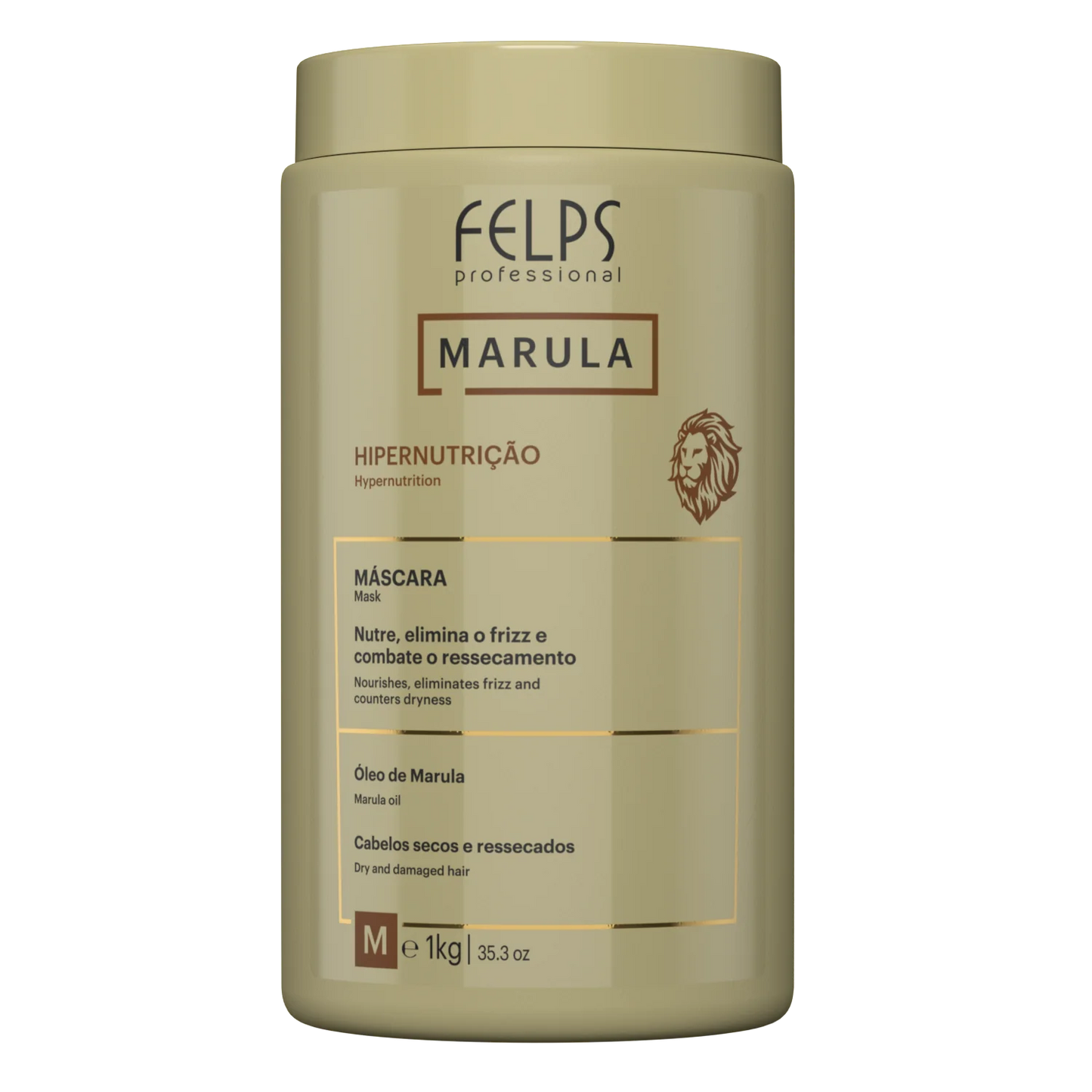 Felps Professional | Marula Hair Mask | Dry And Damaged Hair | 1000 gr