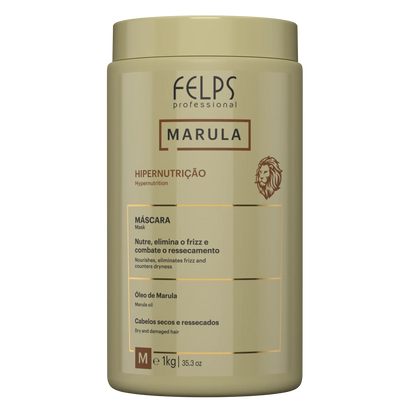 Felps Professional | Marula Hair Mask | Dry And Damaged Hair | 1000 gr