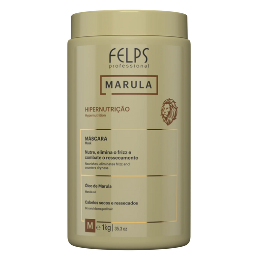 Felps Professional | Marula Hair Mask | Dry And Damaged Hair | 1000 gr