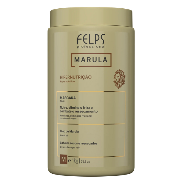Felps Professional | Marula Hair Mask | Dry And Damaged Hair | 1000 gr