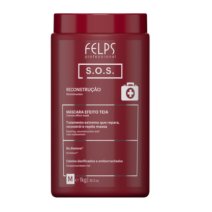 Felps Professional | S.O.S. Recovery Mask | Reconstruction Hair Mask | 1000 gr