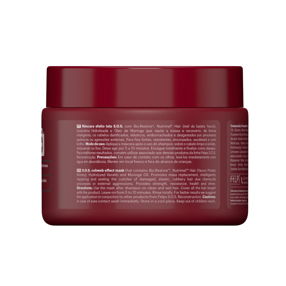 Felps Professional | S.O.S. Recovery Mask | Reconstruction Hair Mask | 300 gr