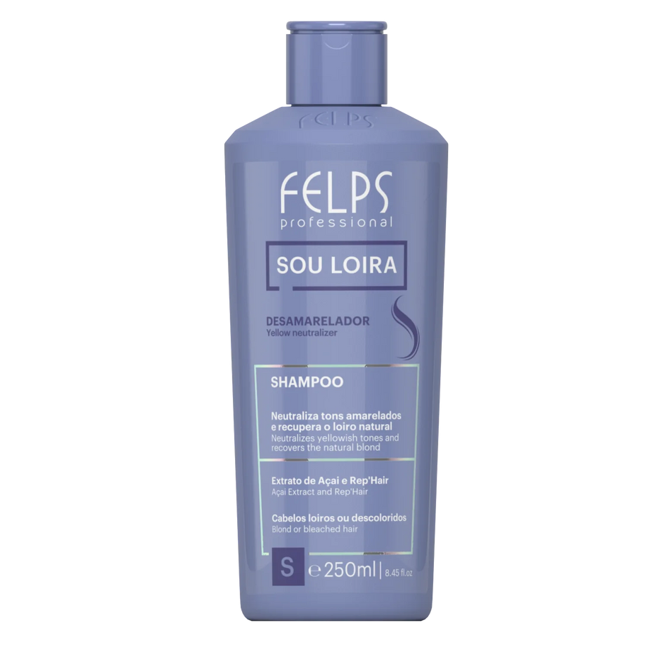 Felps Professional | Sou Loira For Blond Hair | Shampoo, Conditioner & Masker Set