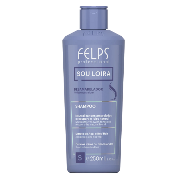 Felps Professional | Sou Loira For Blond Hair | Shampoo, Conditioner & Masker Set