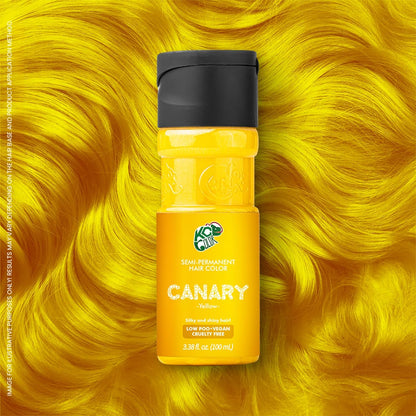 KC Color | Semi Permanent Hair Dye | Canary (Yellow) | 150 ml