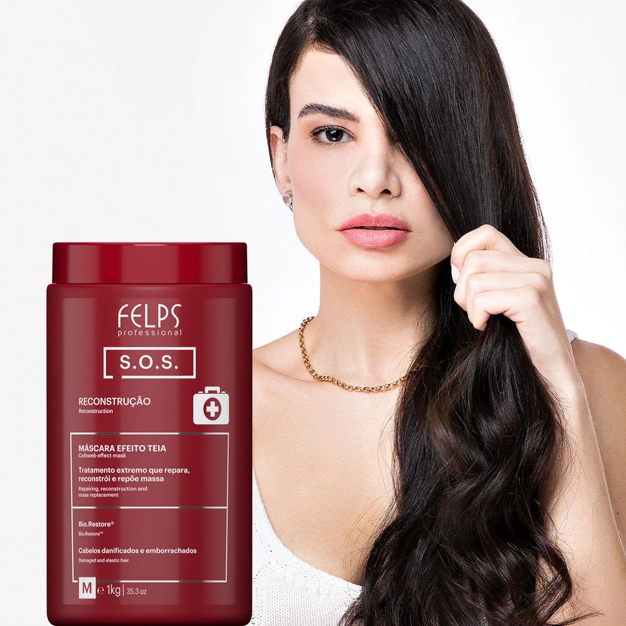 Felps Professional | S.O.S. Recovery Mask | Reconstruction Hair Mask | 1000 gr