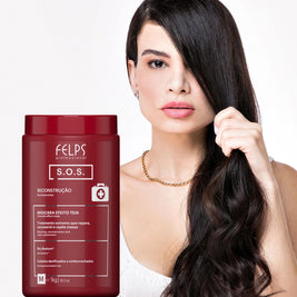 Felps Professional | S.O.S. Recovery Mask | Reconstruction Hair Mask | 1000 gr
